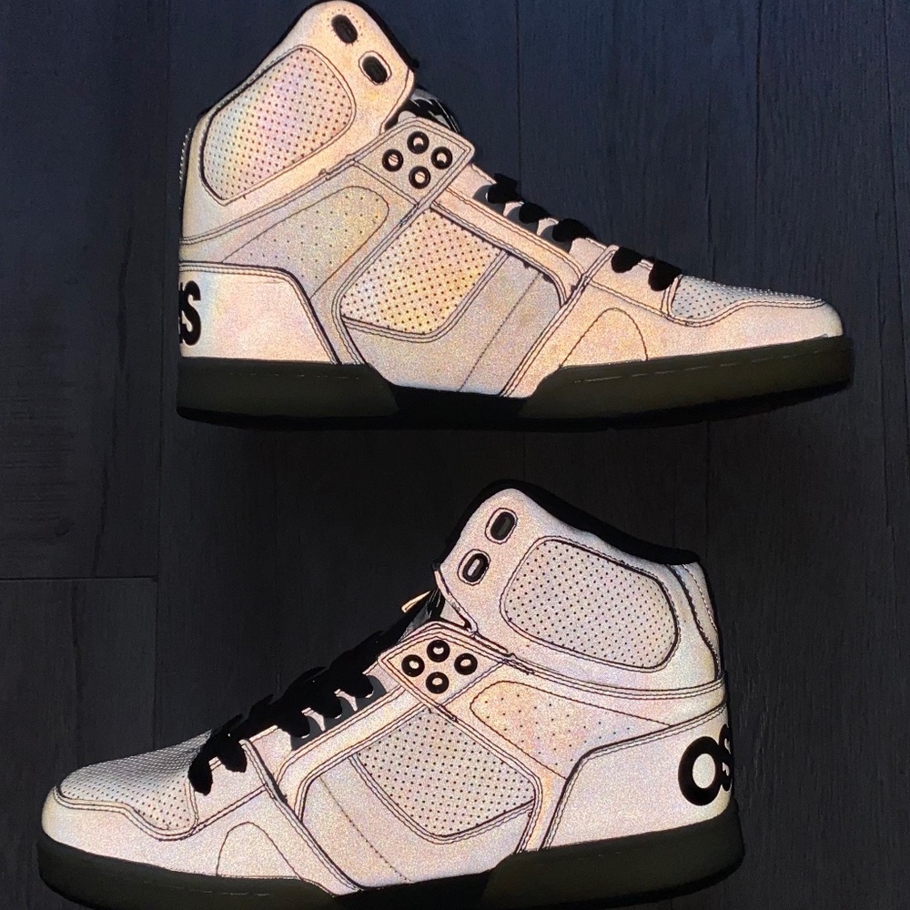 MINT CONDITION Osiris NYC 83 Reflective shoes